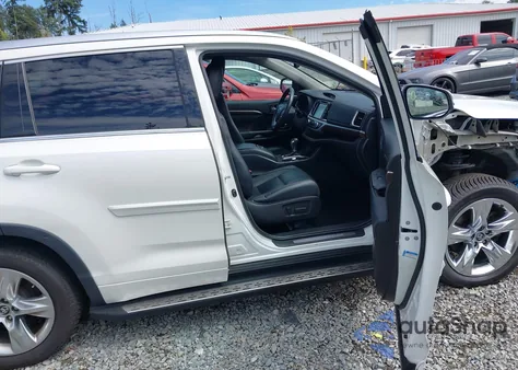 2016 Toyota Highlander Limited Platinum V6 from USA, damaged, VIN 5TDDKRFH0GS322609